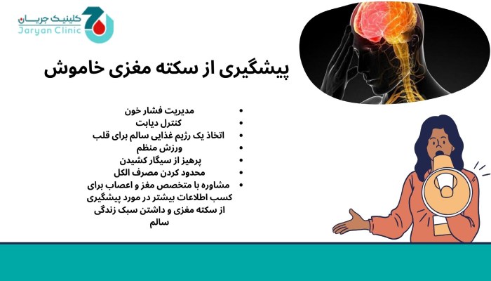 پیشگیری از سکته مغزی خاموش