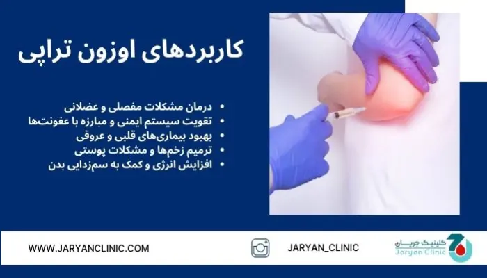 کاربردهای اوزون تراپی