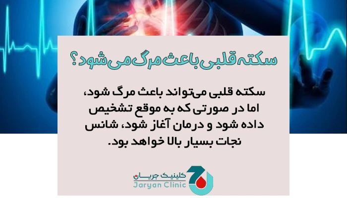 سکته قلبی باعث مرگ می‌شود؟